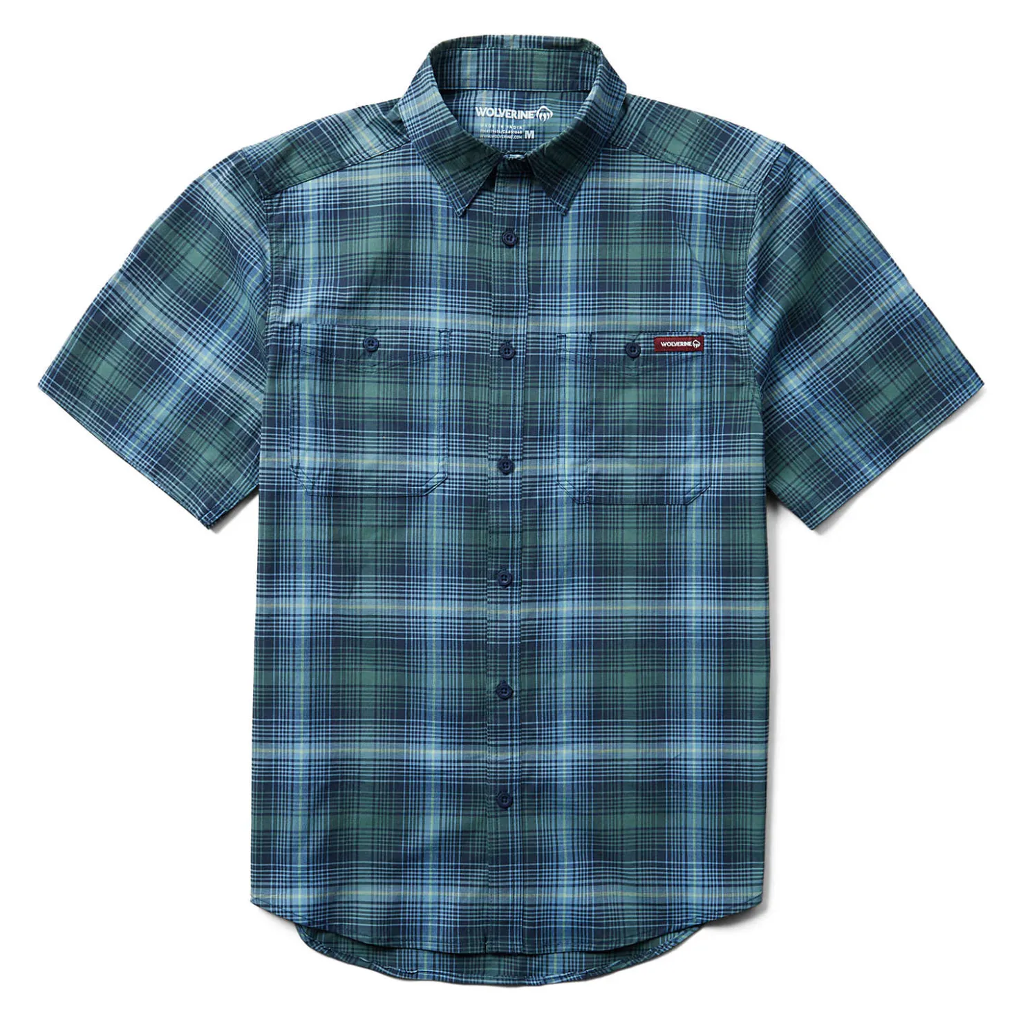 New Fuse Short Sleeve Plaid Shirt T-Shirts|T-Shirts