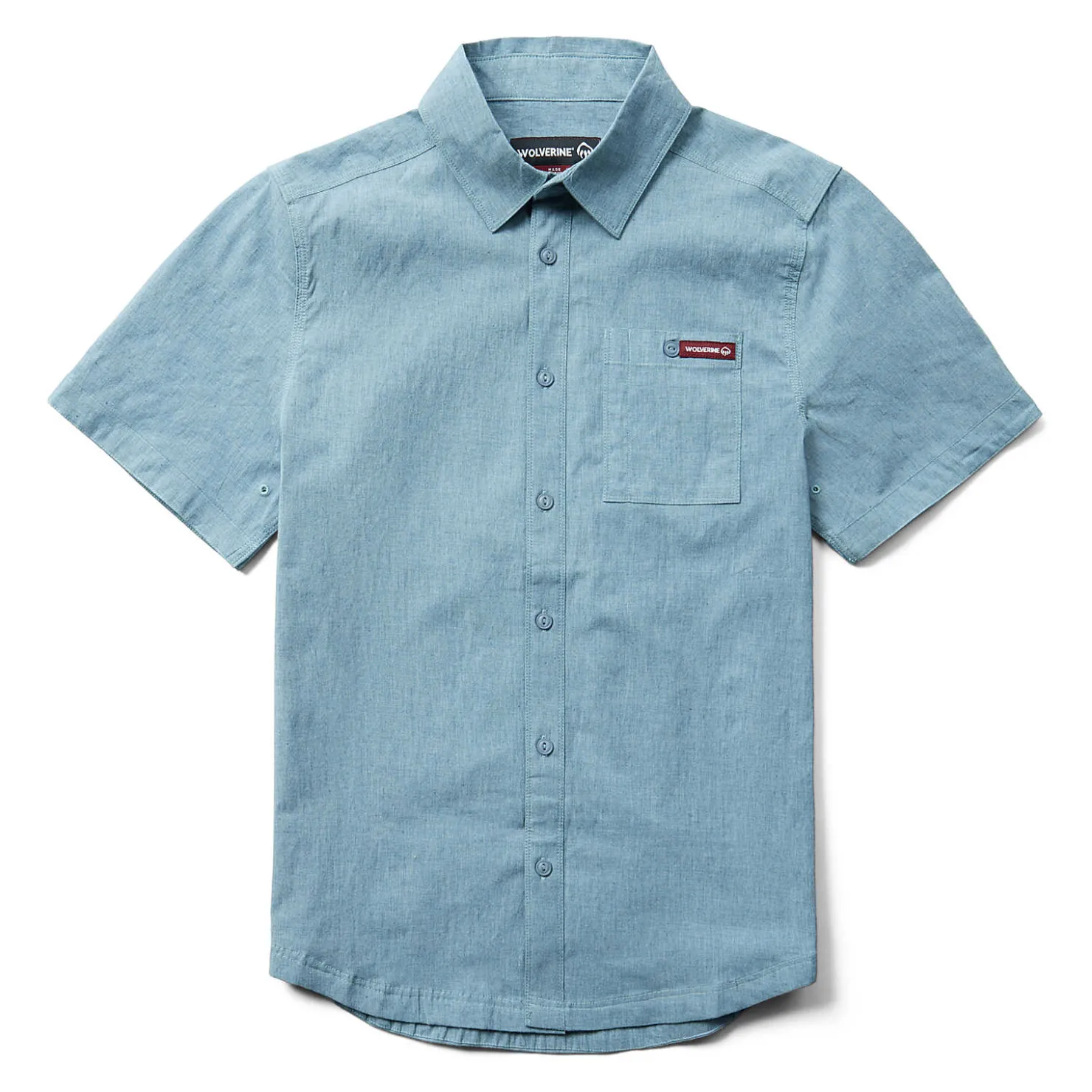 Grayson II Short Sleeve Chambray Shirt T-Shirts|T-Shirts