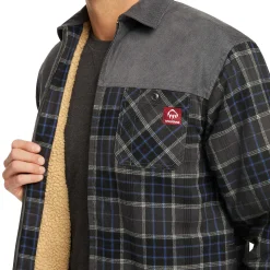 New Marshall II Sherpa Lined Zip Shirt-Jac Jackets|Outerwear