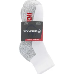 Clearance 2-PK Steel-Toe Cotton Quarter Sock Socks|Socks