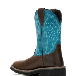 Rancher Eagle Waterproof Steel-Toe Wellington Work Boot Women Safety Toe|Work Boots