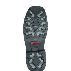 Hot Rancher Square-Toe Steel-Toe Wellington Work Boots|Safety Toe