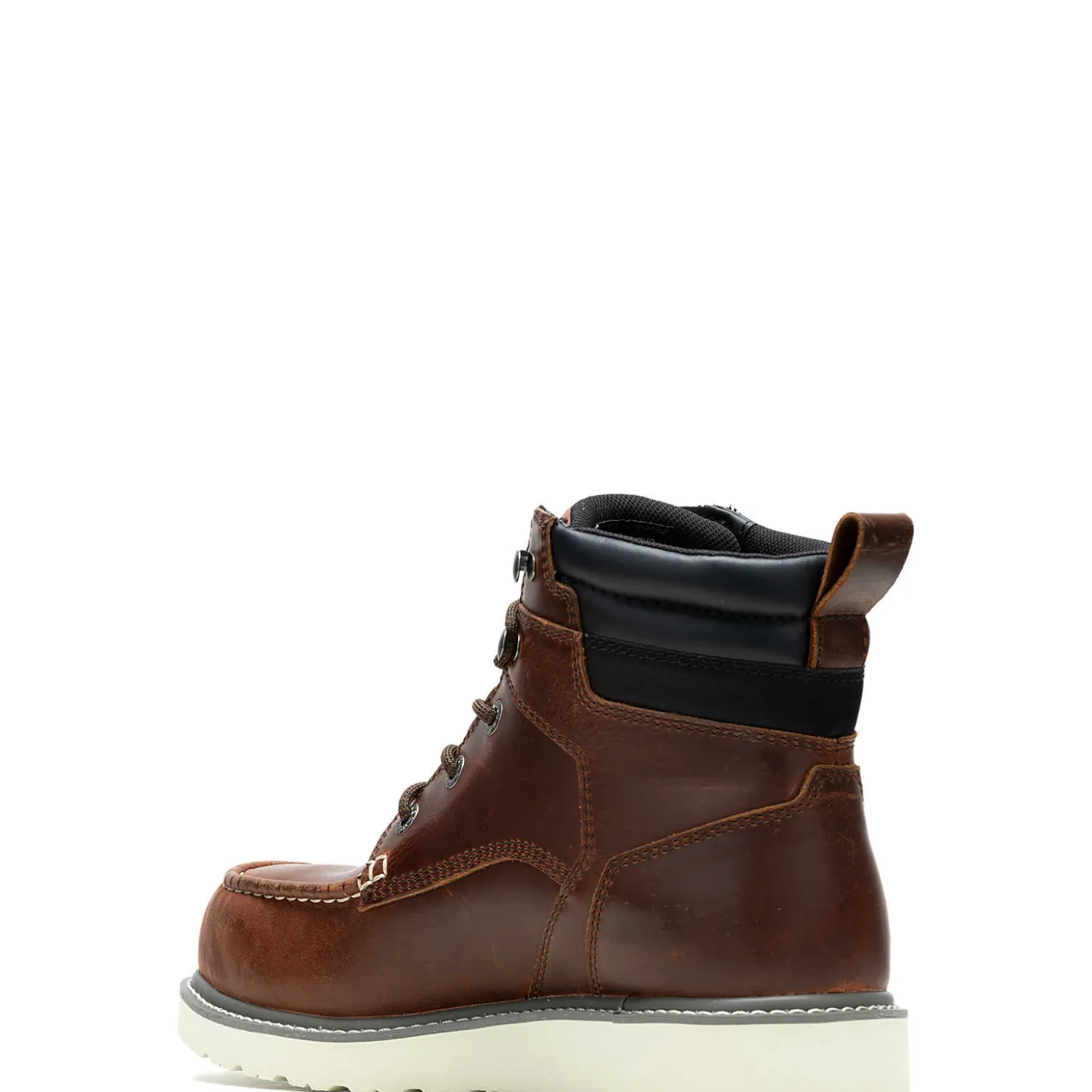 Discount Trade Wedge 6" Moc-Toe Steel-Toe Work Boot Work Boots|Safety Toe