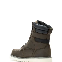 Outlet Trade Wedge 8" Moc-Toe Steel-Toe Work Boot Waterproof|Work Boots