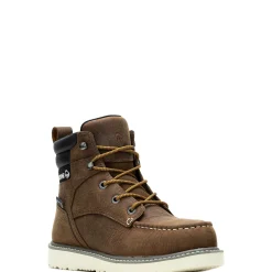 New Trade Wedge 6" Moc-Toe Steel-Toe Work Boot Women Safety Toe|Waterproof