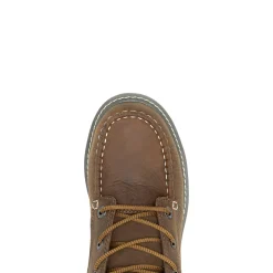 New Trade Wedge 6" Moc-Toe Steel-Toe Work Boot Women Safety Toe|Waterproof