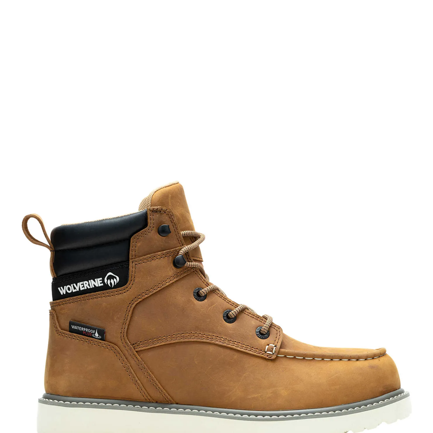 Trade Wedge 6" Moc-Toe Work Boot Waterproof|Soft Toe
