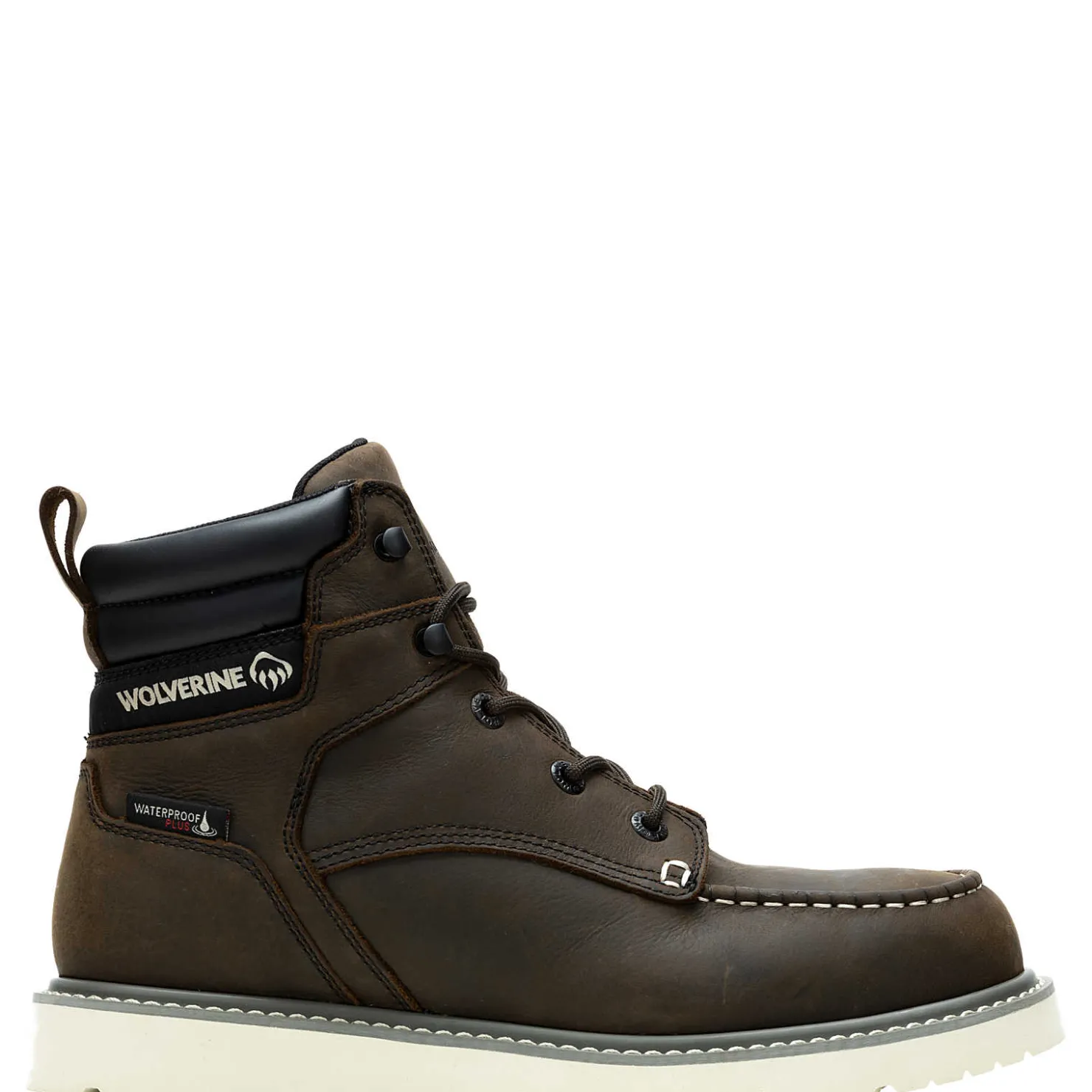 Outlet Trade Wedge 6" Moc-Toe Work Boot Waterproof|Soft Toe