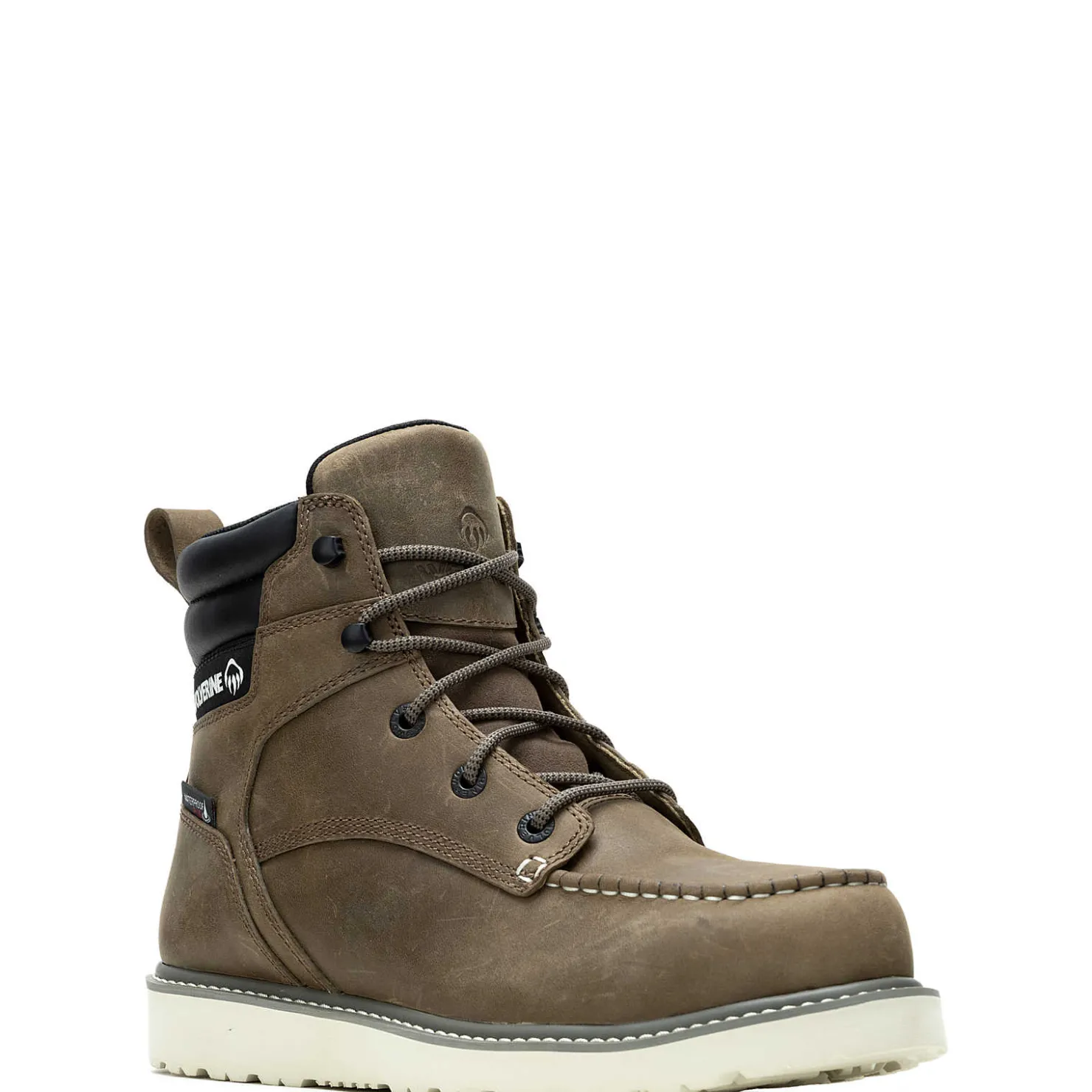 Trade Wedge 6" Moc-Toe Work Boot Waterproof|Soft Toe