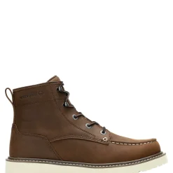New Trade Wedge Unlined 6" Moc-Toe Work Boot Soft Toe|Work Boots