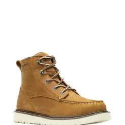 Sale Trade Wedge Unlined 6" Moc-Toe Work Boot Soft Toe|Work Boots
