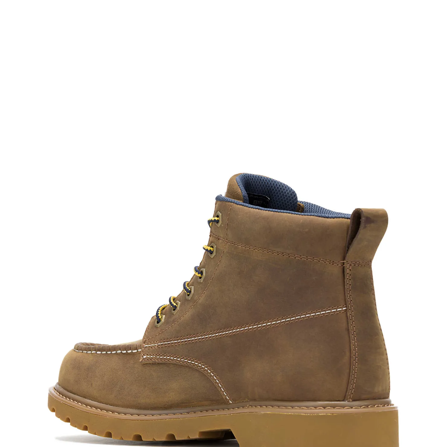New X Valiant University Of Michigan Floorhand Moc Toe Work Boot Waterproof|Soft Toe