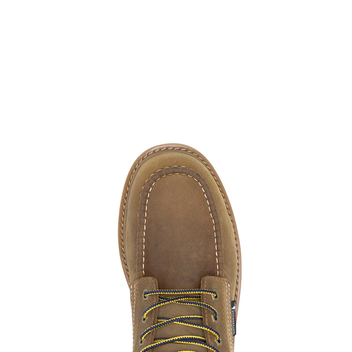 New X Valiant University Of Michigan Floorhand Moc Toe Work Boot Waterproof|Soft Toe