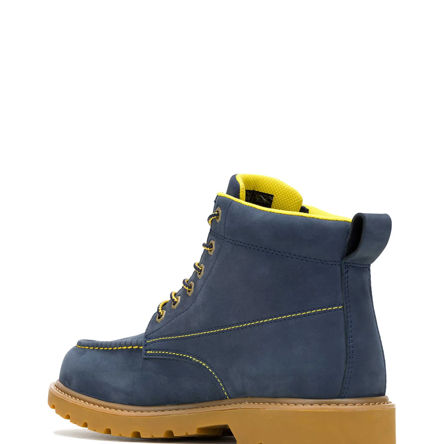 New X Valiant University Of Michigan Floorhand Moc Toe Work Boot Waterproof|Soft Toe