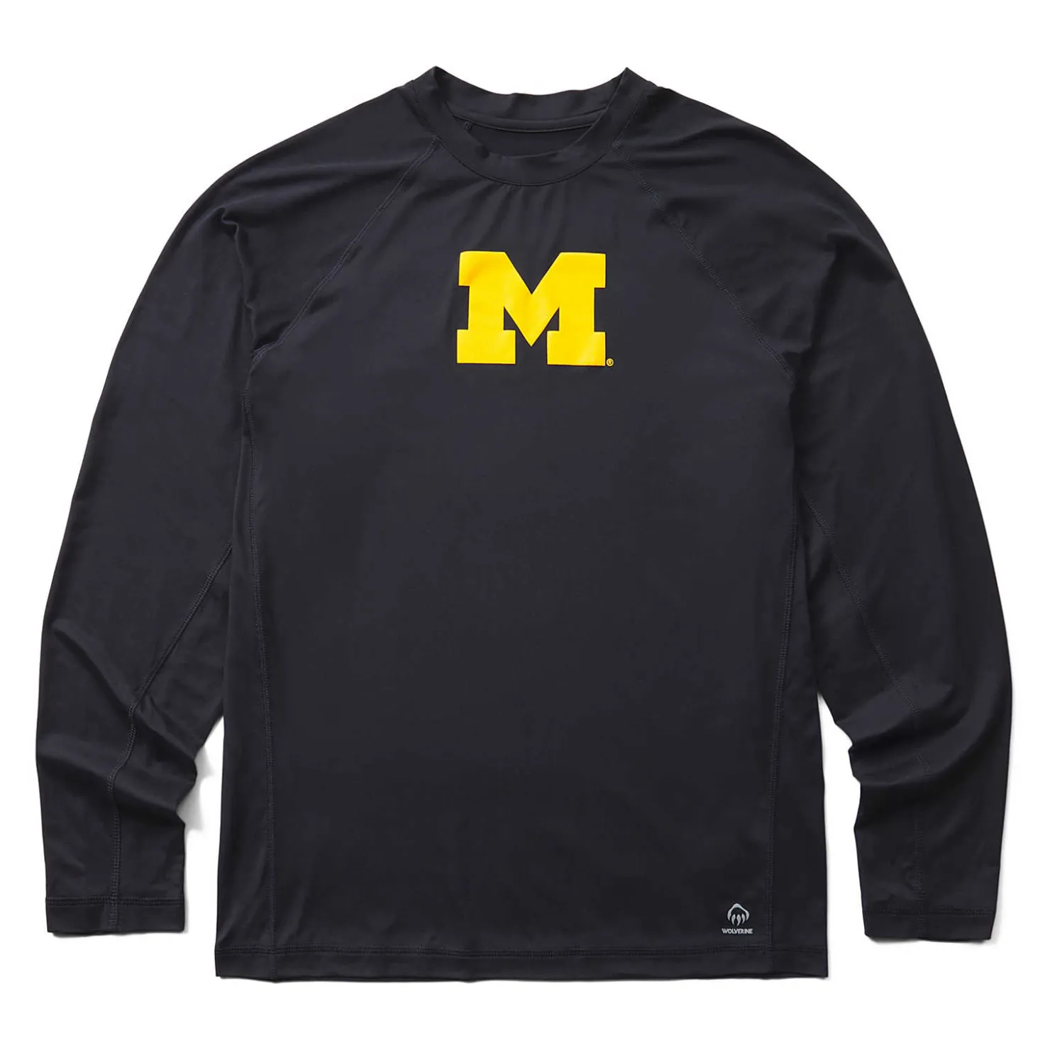 Clearance X Valiant University Of Michigan Sun-Stop Eco Long Sleeve Tee T-Shirts|Work Shirts