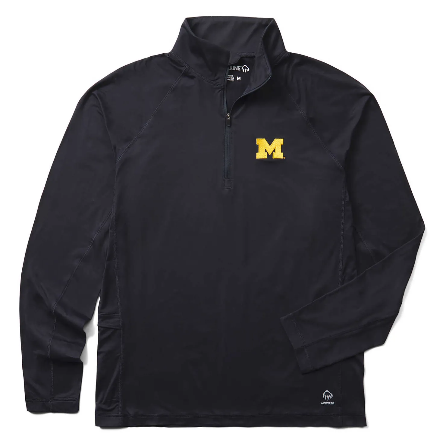 Discount X Valiant University Of Michigan Sun-Stop Eco Half Zip Hoodies & Pullovers|T-Shirts